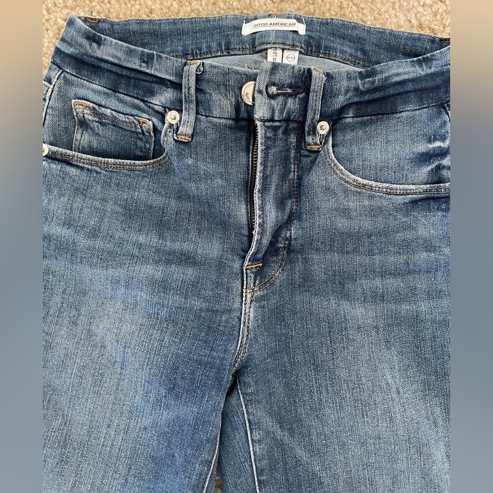 Good American jeans, excellent condition, size 0/25